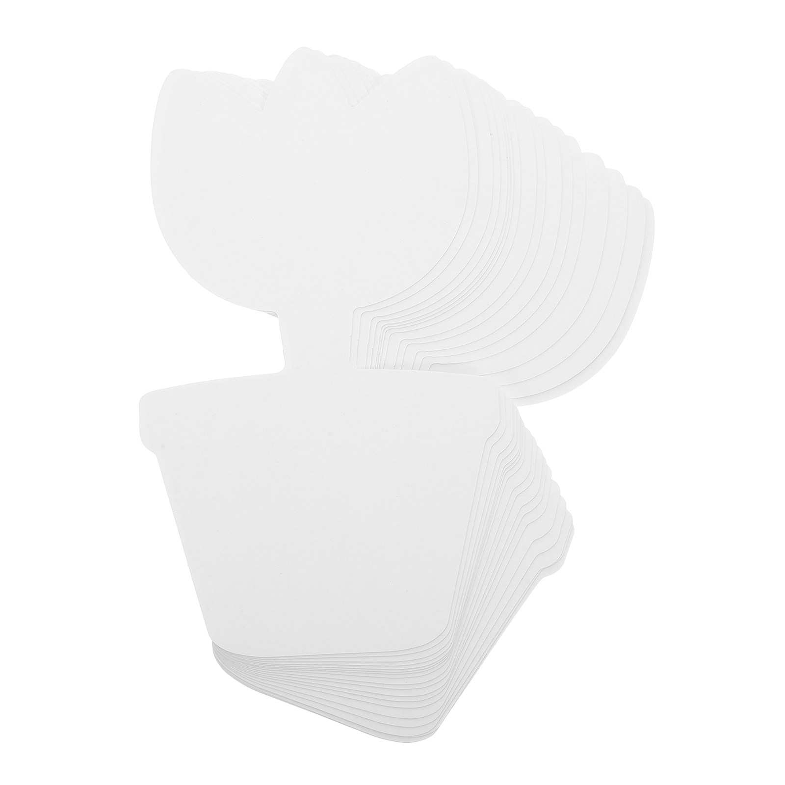20Pcs Blank Cardboard Flower P - Art Craft Cardboard 评论和价格