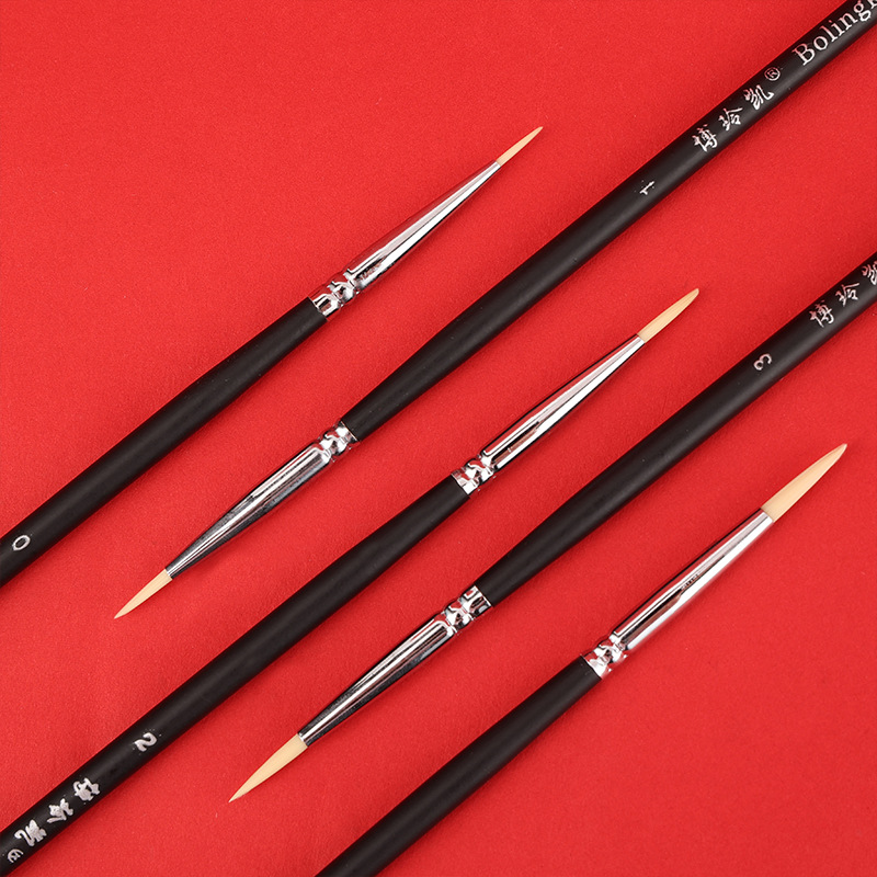 Nylon liner brush, face painti - Gouache Paint Set 评论和价格