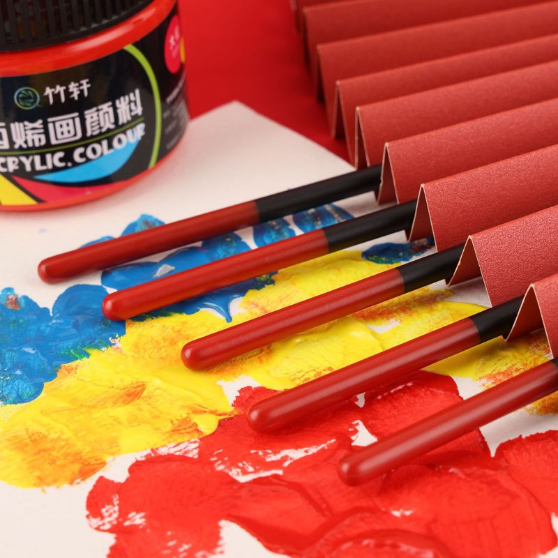 Nylon liner brush, face painti - Gouache Paint Set 评论和价格